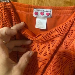 Coral dress